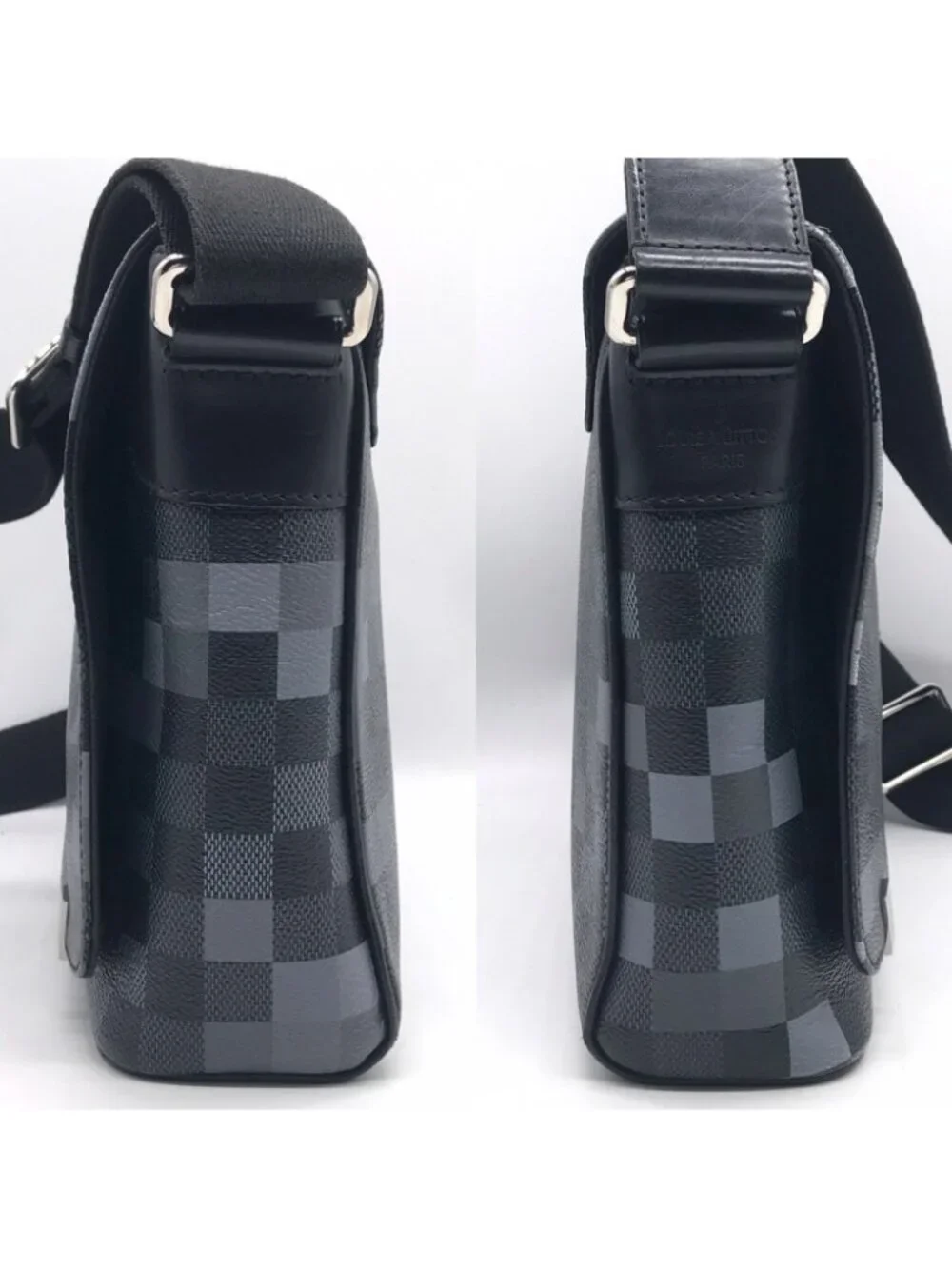 Louis Vuitton Damier Graphite Picreasing le District PM Shoulder Bag Price